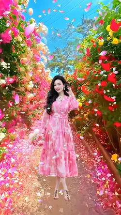Amid the flowers