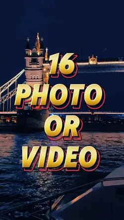 16 photo or video 