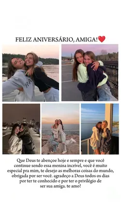 feliz niver amiga