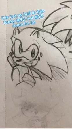 Sonic and shadow 😭