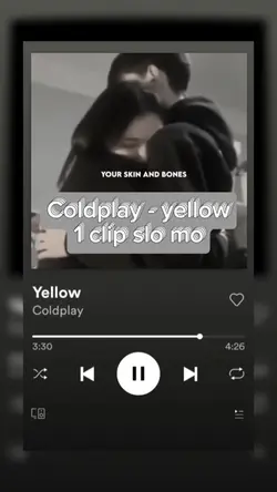 Yellow - Coldplay