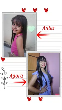 antes e depois
