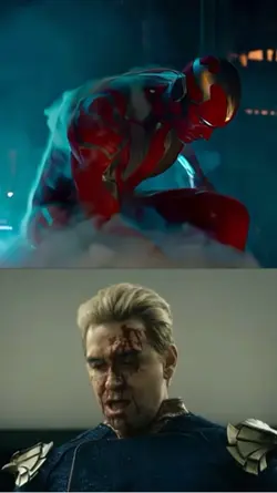 Vision vs Homelander