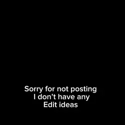 Sorry for not postin