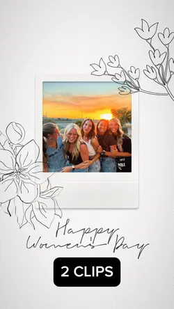 Women's Day polaroid
