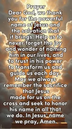 Morning prayers 