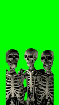 Skeletons swaying