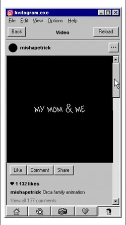 My mom & me
