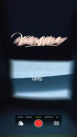 Vhs effect 