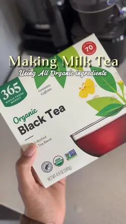 Making Milk Tea