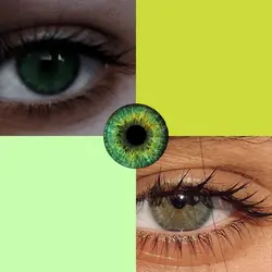Green eyes