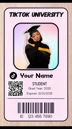 TikTok Student ID ✏️