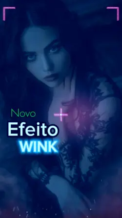 efeito piscar 