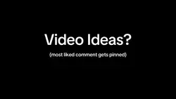 ideas?¿