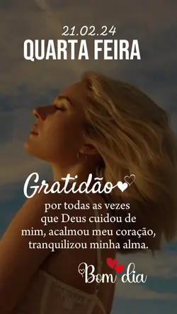 Bom dia quarta-feira