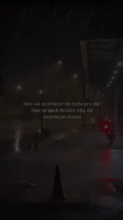Desistir não Mudará