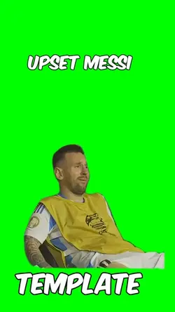 Upset Messi