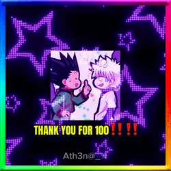 THANK YOU FOR 100‼️