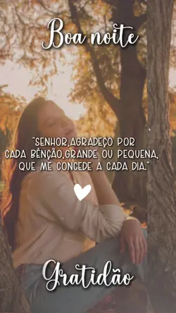 Boa noite 