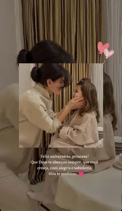 Feliz vida, titia!