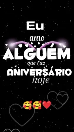 Aniversário hoje 