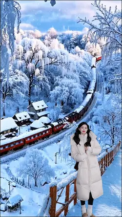 Snow scene