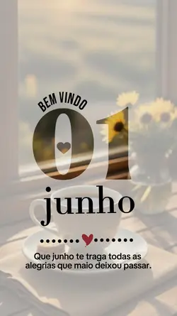 Bem-vindo junho 