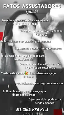 Fatos assustadores