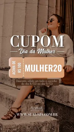 CUPOM MULHERES