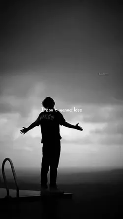 I don wanna lose 