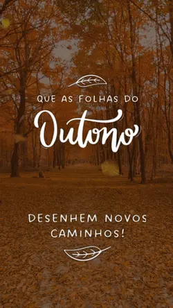 Bem-vindo Outono 