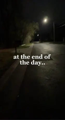 end of the day 