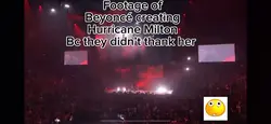 Thank you Beyoncé
