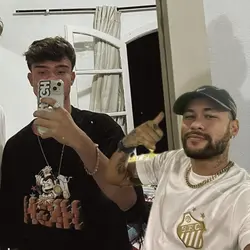 Montagem com Neymar