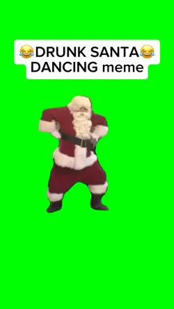 DRUNK SANTA meme