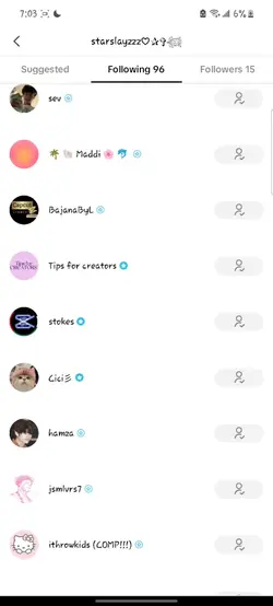 proof I follow all 