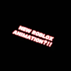 Roblox animation 