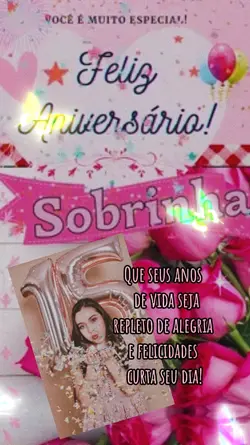 Parabéns sobrinha