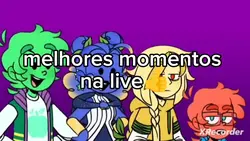 cenas da Live 