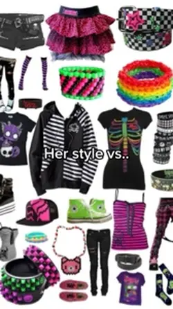 Her style vs mine