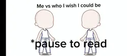 Me vs who I want to 