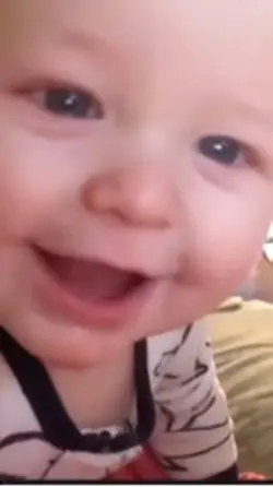 Kid burps milk