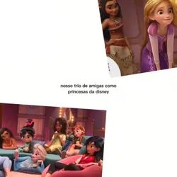 trio como princesas