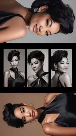 Bw Color Collage