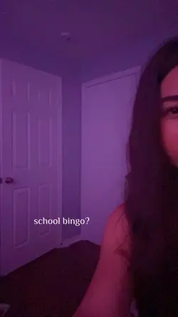 school bingo