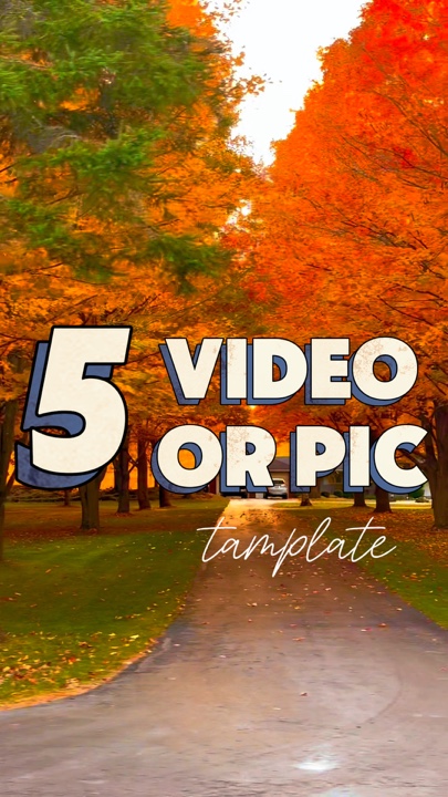 capcut template cover