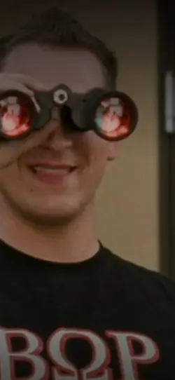 Frat boy binoculars
