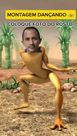 montagem dançando 