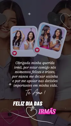 Feliz dia das Irmãs 