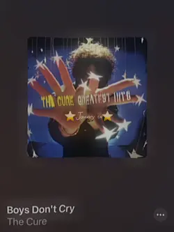 Song: boys don’t cry